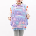 Durable Nylon Rolling Backpack for Kids – School Bag with Wheels, Adjustable Straps