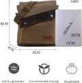 Business Messenger Canvas Shoulder Bag
