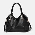 Women's Leather Tote Shoulder Bag | Top - Handle Satchel Hobo Purse