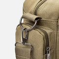 Messenger Bag for Men – Casual Canvas Multi - Pocket Crossbody Bag with Adjustable Strap