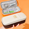 Large capacity pencil case for school and office