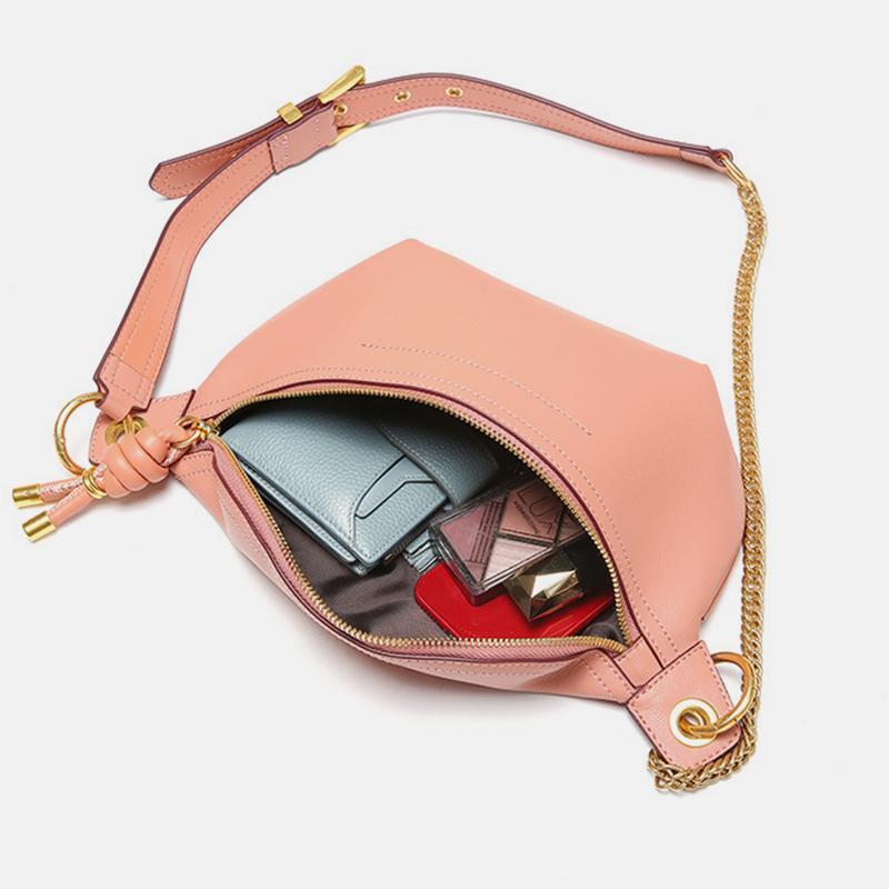 Genuine Leather Large Capacity Crossbody & Waist Bag for Women – Stylish & Versatile
