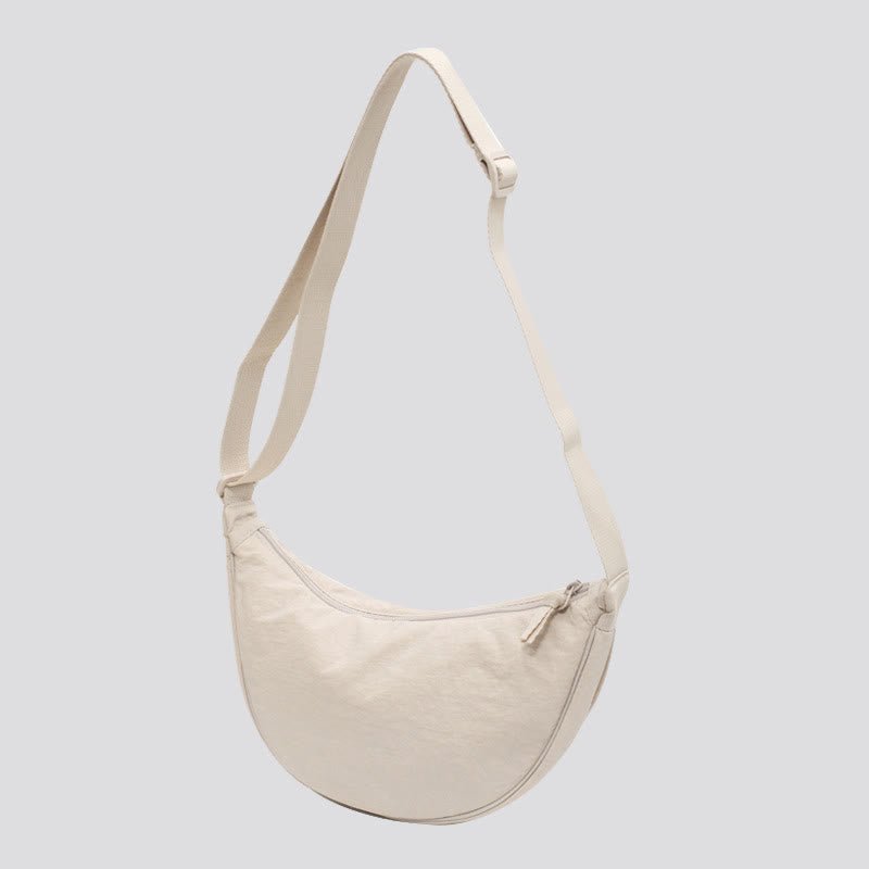 Nylon Dumpling Crossbody Bag for Women – Stylish Shopping Shoulder Bag