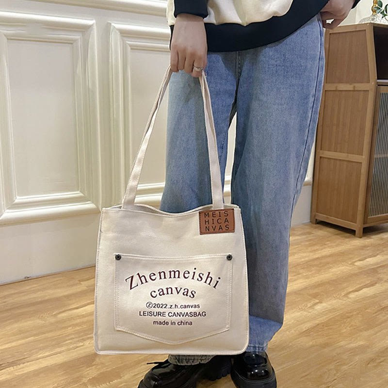 Tote Bag for Women - Minimalist Printing Daily Commuter Shoulder Bag