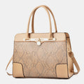 Vintage Women's Top - Handle Satchel Purses Work Tote Shoulder Bag with Long Strap