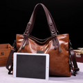 Women's Vintage Faux Leather Handbag – product view 4