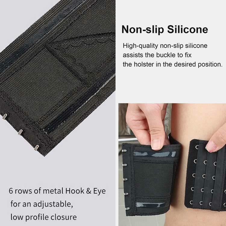 Women Invisible Thigh Holster – Drop Leg Holster with Magazine Pouches