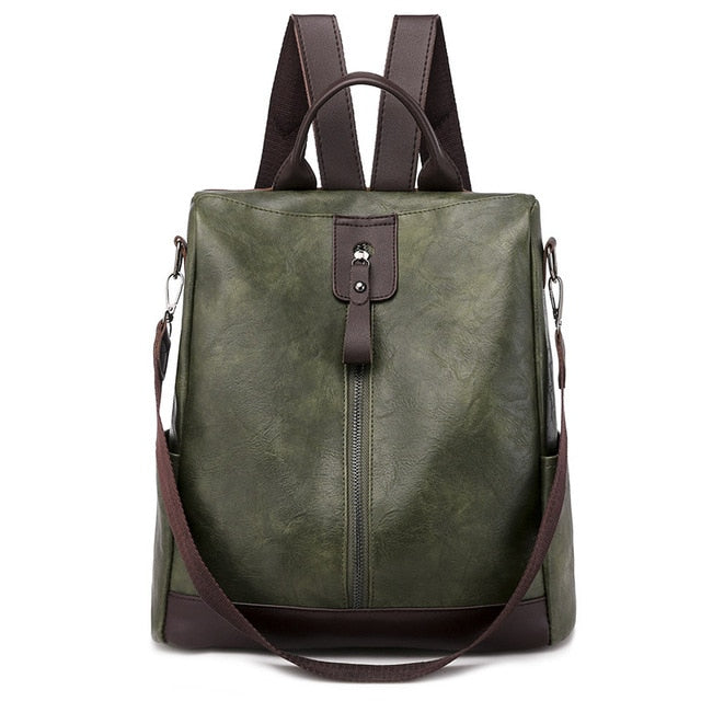 Convertible large capacity anti-theft backpack