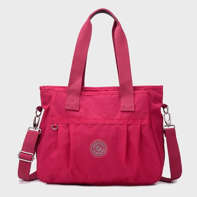 Women's waterproof large capacity crossbody tote