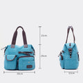 Large Capacity Durable British Style Canvas Tote Bag for Women – Stylish and Practical for Shopping, Travel, and Everyday Use