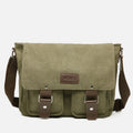 Messenger Bag for Men – Large Capacity Canvas Shoulder Bag for Casual & Daily Use