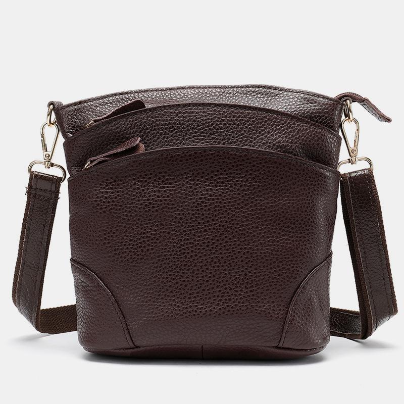 Genuine leather stylish crossbody bag