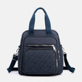 Multifunctional Lightweight Embossing Handbag – Crossbody & Backpack
