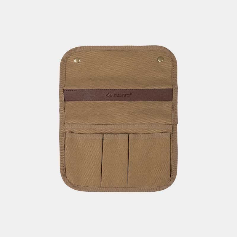 Camping chair armrest hanging storage bag