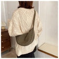 Nylon Dumpling Crossbody Bag for Women – Stylish Shopping Shoulder Bag