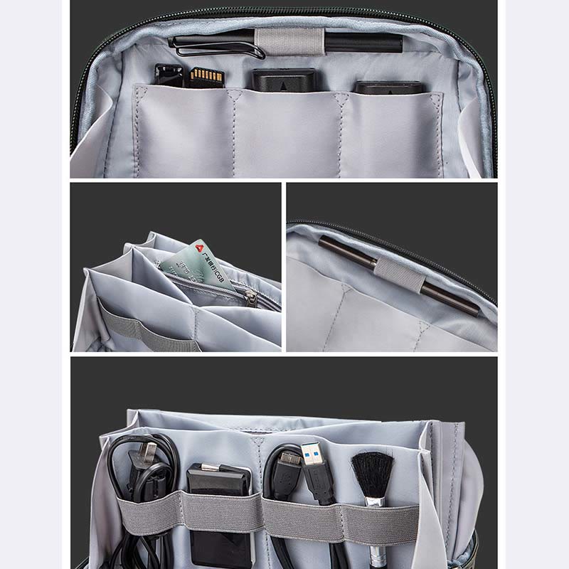 Women's travel makeup and toiletry organizer bag