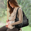Women Handbags and Purse – Large Double Compartment Hobo Bag Tote