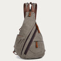 Casual travel sling backpack for men and women