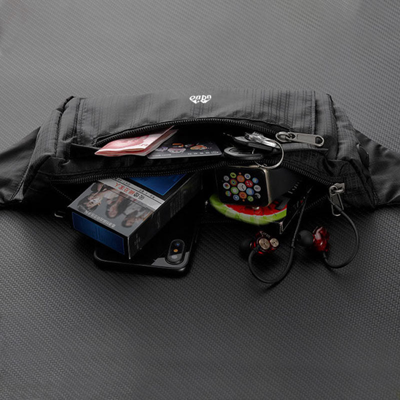 Lightweight waterproof large capacity waist bag