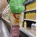 Pet Carrier for Small Animals - Travel Canvas Shoulder Bag with Cute Lion Design