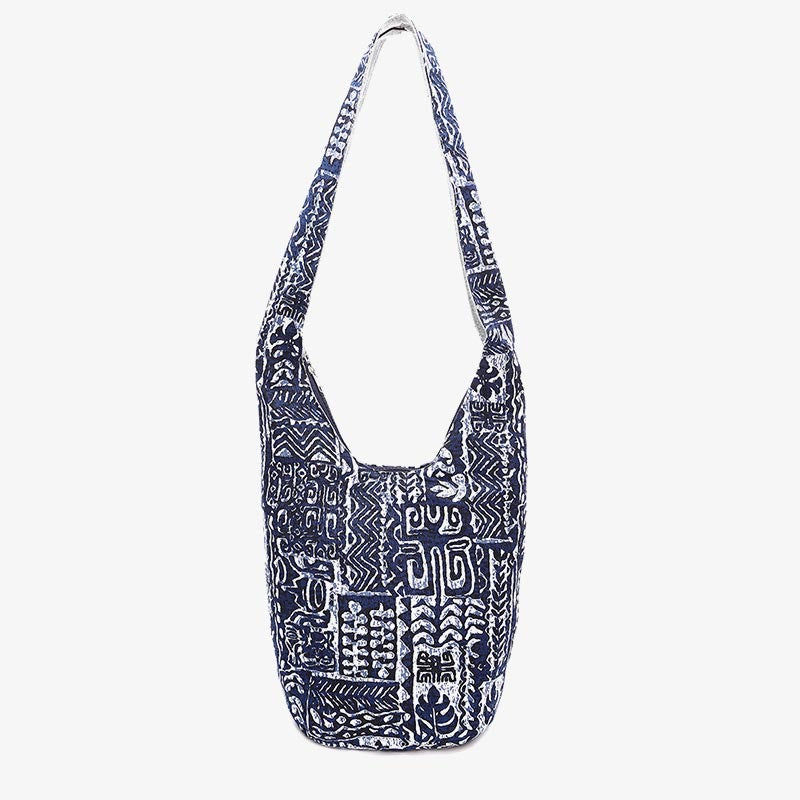 Women's vintage canvas daily shopping shoulder bag