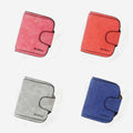Small Wallet for Women – Multi - Slot Bifold Wallet with Zipper Pocket & ID Window