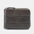 RFID Antimagnetic Vintage Genuine Leather Wallet