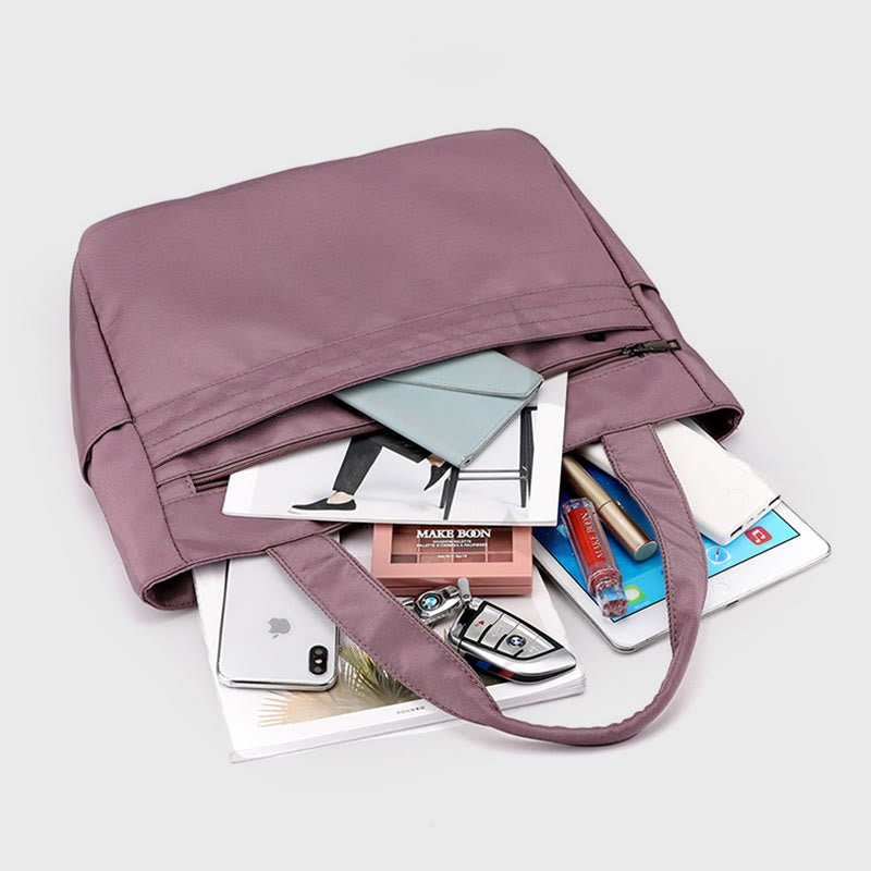 Simple Casual Nylon Tote Bag for Women – Everyday Shopping Handbag