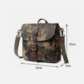 Camouflage Color Crossbody Messenger Bag – Travel & Daily Use