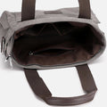 Women's Canvas Tote Shoulder Handbag – Casual Crossbody Purse Work Bag