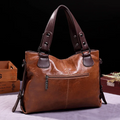 Women's Vintage Faux Leather Handbag – product view 3