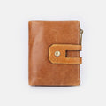 Multifunctional Double Zipper Vintage Wallet – Stylish and Practical
