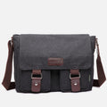 Messenger Bag for Men – Large Capacity Canvas Shoulder Bag for Casual & Daily Use