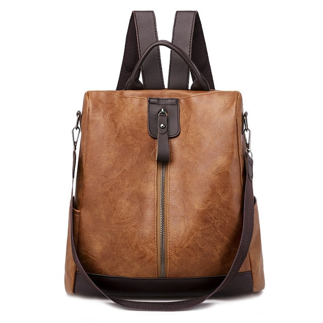 Convertible large capacity anti-theft backpack