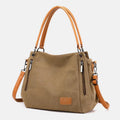 Large Capacity Casual Canvas Crossbody Bag for Women – Stylish & Practical