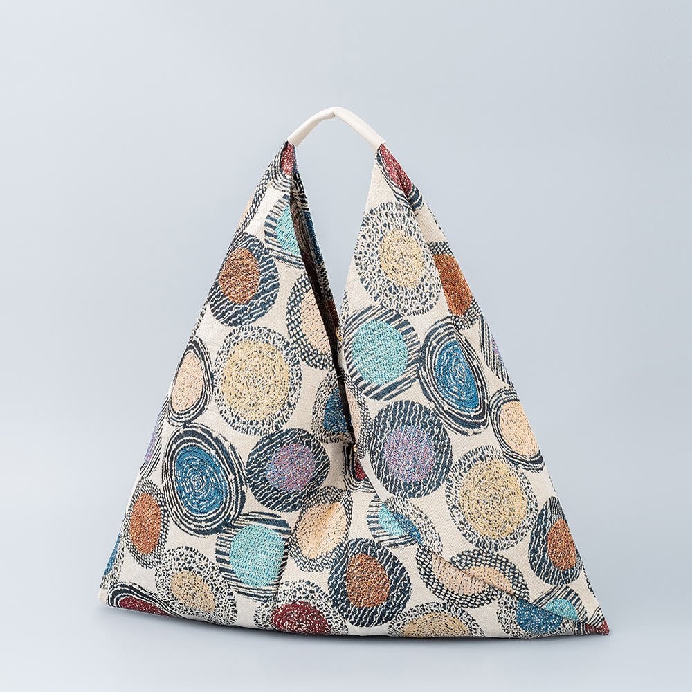 Triangle Underarm Bag for Women - Classic Canvas Shoulder Bag