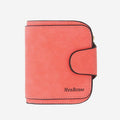 Small Wallet for Women – Multi - Slot Bifold Wallet with Zipper Pocket & ID Window