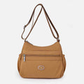 Multiple Color Crossbody Purse for Women - Large Nylon Commuter Bag