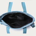 Floral Cute Printing Crossbody Purse – Large Canvas Handbag for Commuting
