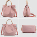 Large Capacity Lightweight Waterproof Casual College Style Handbag Crossbody Bag for Women