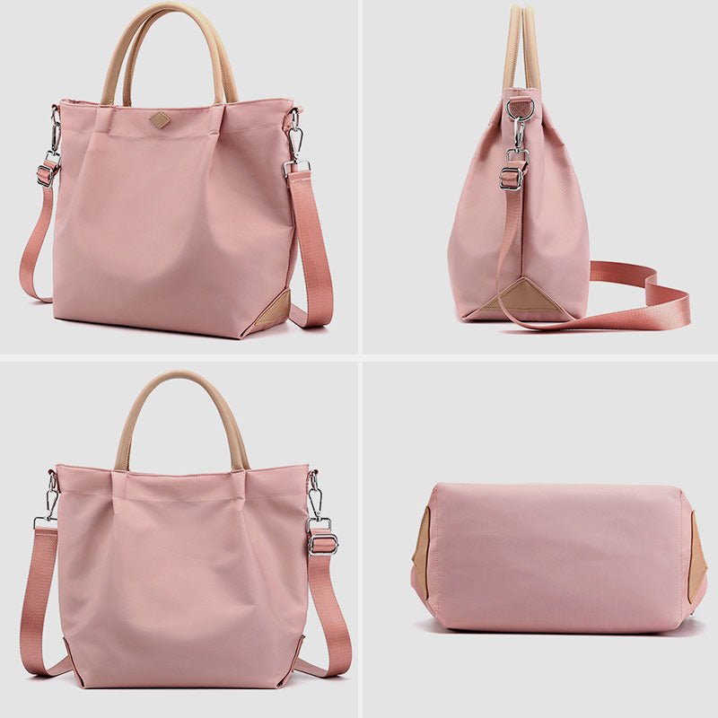 Large Capacity Lightweight Waterproof Casual College Style Handbag Crossbody Bag for Women