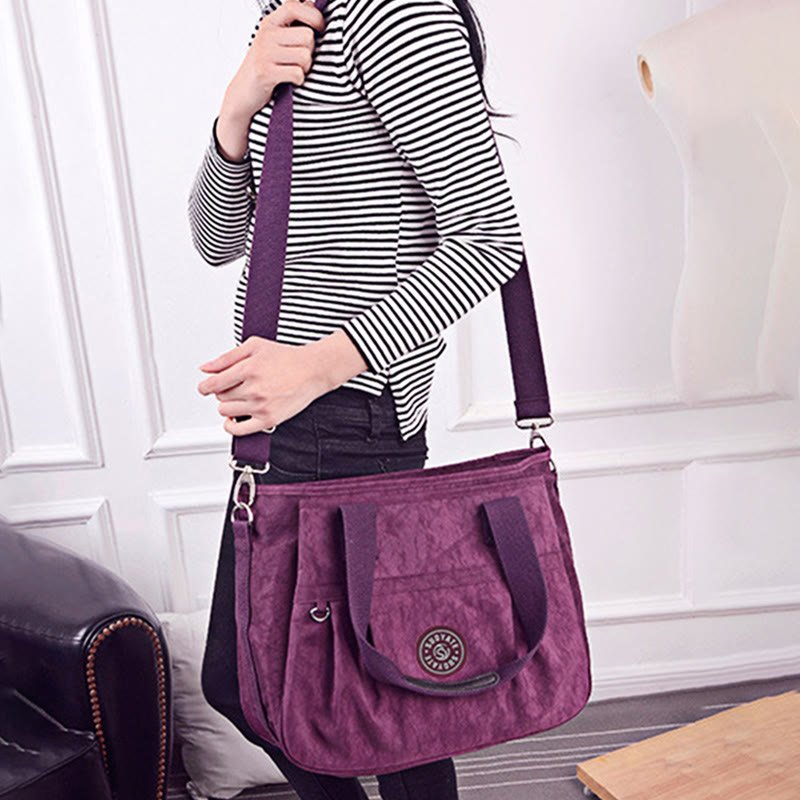 Waterproof Large Capacity Casual Crossbody Handbag – Versatile and Stylish Tote
