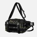 Large Camo Tactical Bag for Sports | Nylon Crossbody Bag Waist Bag