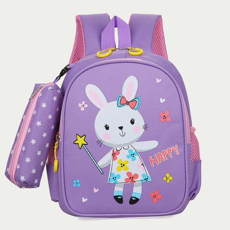 Cute Cartoon Backpack for Kids – Unicorn, Dinosaur, Bunny, and More, Kindergarten School Bag