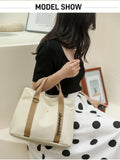 Large - capacity stylish canvas bag
