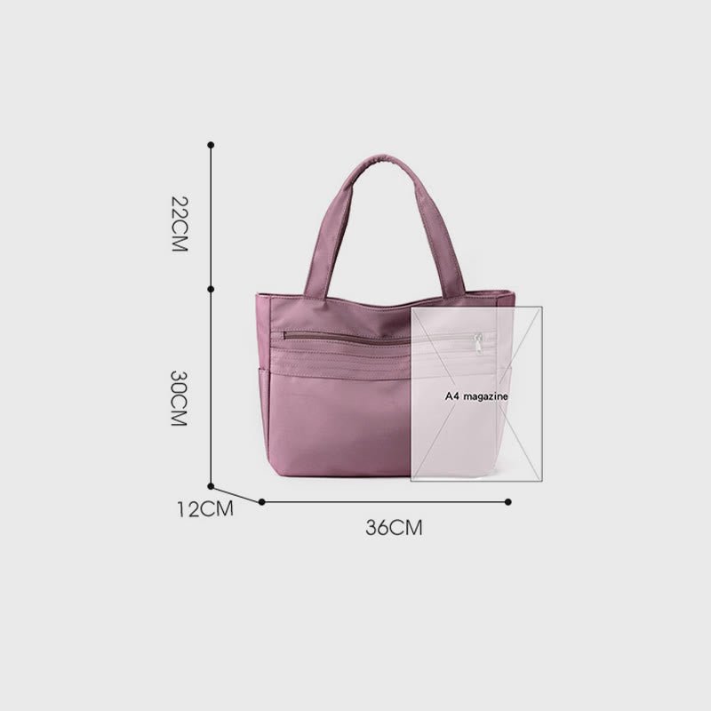 Simple Casual Nylon Tote Bag for Women – Everyday Shopping Handbag