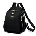 Black Oxford backpack for outdoor activities