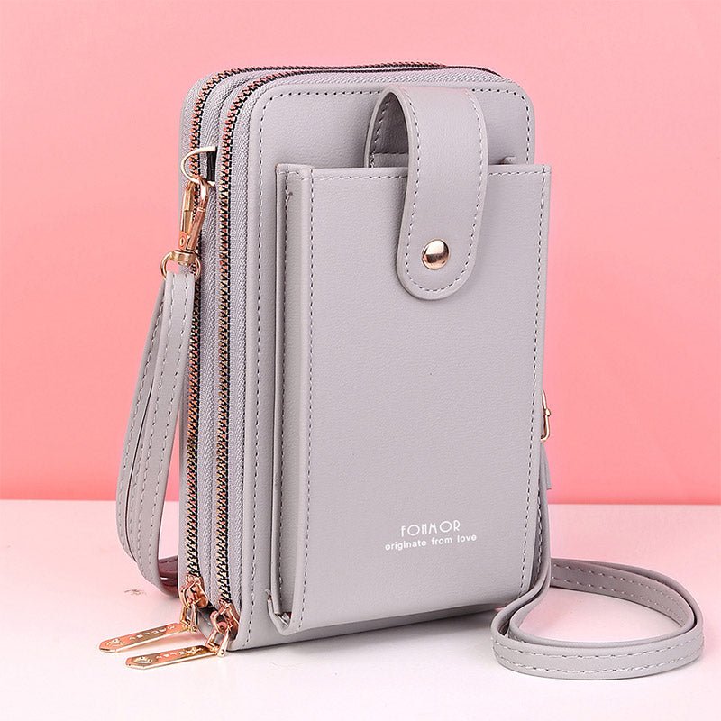 Crossbody Cell Phone Purse for Women Mini Messenger Shoulder Bag