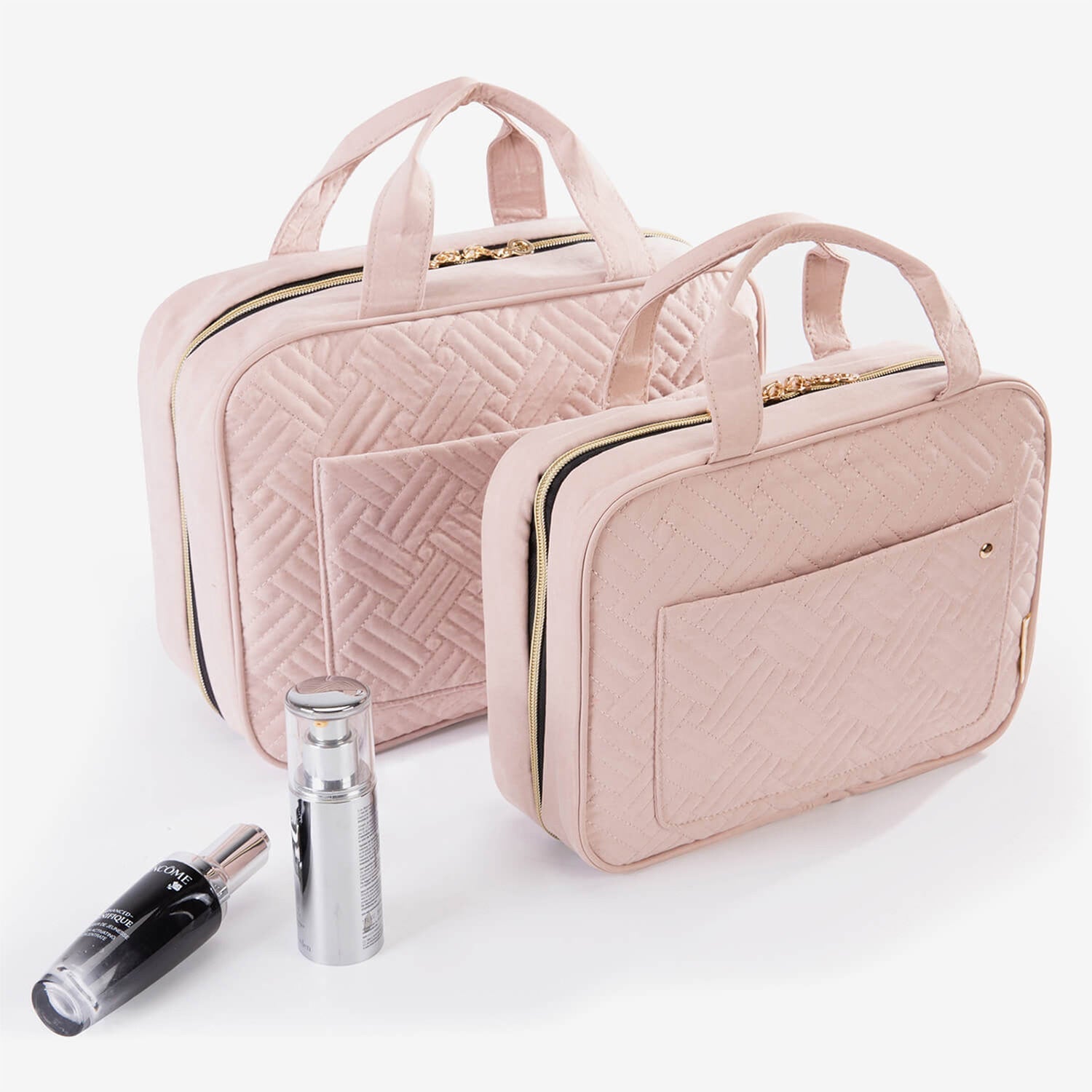 Bonchemin Pink The Space Saver Toiletry Bag