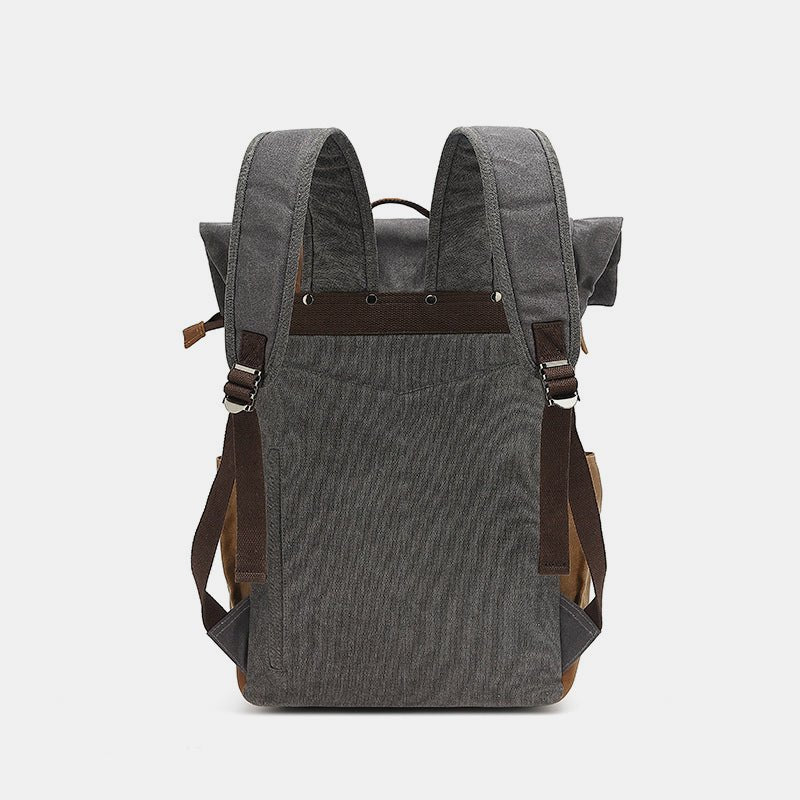 Vintage Canvas Backpack | Travel Laptop Backpack for Men & Women | School & College Backpack